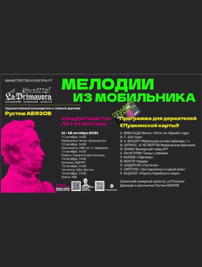 Концертный тур "Мелодии из мобильника"
