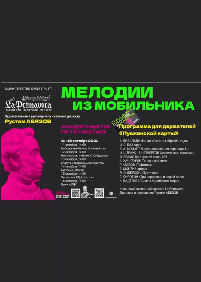 Концертный тур "Мелодии из мобильника"